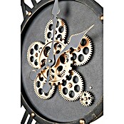 Globo Wanduhr rund George (Schwarz, Durchmesser: 70 cm) | BAUHAUS