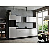 Respekta Olivia Küchenleerblock (Breite: 280 cm, Weiß, Ohne Elektrogeräte, Silberne Griffe) | BAUHAUS