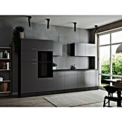 Respekta Olivia Küchenleerblock (Breite: 340 cm, Grau, Ohne Elektrogeräte, Silberne Griffe) | BAUHAUS