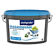 swingcolor Fassadenfarbe (Weiß, 2,5 l, Matt)