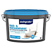 swingcolor Bad- & Küchenfarbe (Weiß, 2,5 l, Matt)