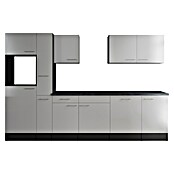 Respekta Olivia Küchenleerblock (Breite: 310 cm, Weiß, Ohne Elektrogeräte, Silberne Griffe) | BAUHAUS
