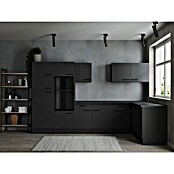 Respekta Olivia Winkelküche (Breite: 340 cm, Grau matt, Ohne Elektrogeräte) | BAUHAUS