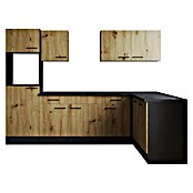 Respekta Olivia Winkelküche (Breite: 280 cm, Artisan Eiche, Ohne Elektrogeräte) | BAUHAUS