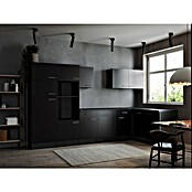 Respekta Olivia Winkelküche (Breite: 340 cm, Schwarz, Ohne Elektrogeräte) | BAUHAUS