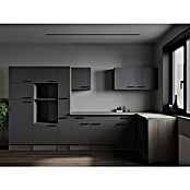 Respekta Olivia Winkelküche (Breite: 370 cm, Eiche-Grau, Ohne Elektrogeräte) | BAUHAUS