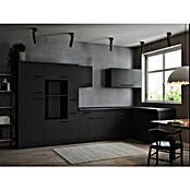Respekta Olivia Winkelküche (Breite: 370 cm, Grau matt, Ohne Elektrogeräte) | BAUHAUS