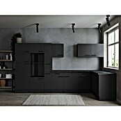 Respekta Olivia Winkelküche (Breite: 370 cm, Grau matt, Ohne Elektrogeräte) | BAUHAUS