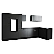 Respekta Olivia Winkelküche (Breite: 370 cm, Grau, Ohne Elektrogeräte) | BAUHAUS