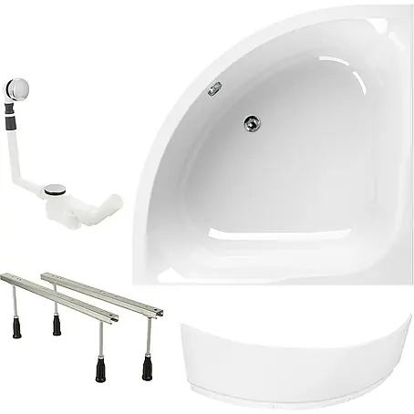 Calmwaters  Eckbadewanne Modern Small 2