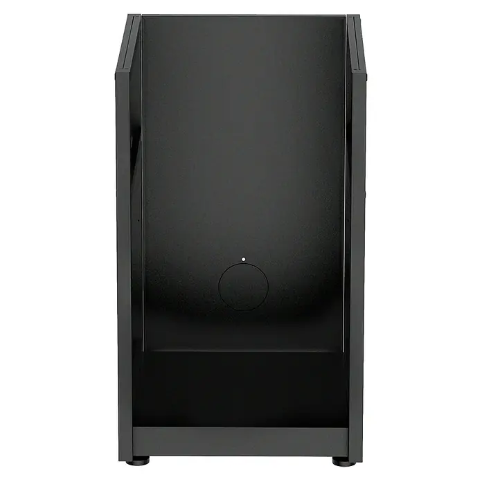 Cozze Elements Outdoorküchen-Modul Kühlschrank - Schwarz, B x T x H: 49,5 x 60 x 88,5 cm, Stahl, Passend für: Cozze Elements Kühlschrank - Der schwarze Duschbereich mit einem kleinen Abflussloch. Das Design ist modern und minimalistisch, perfekt für jedes Badezimmer.