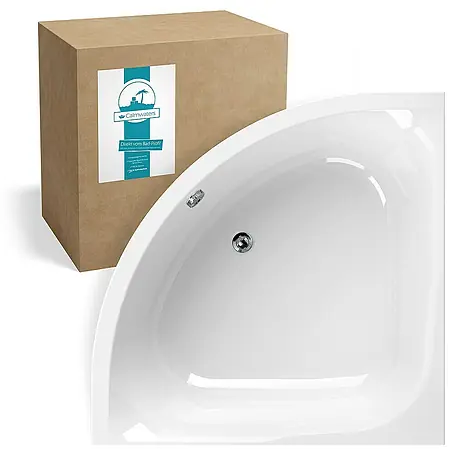 Calmwaters  Eckbadewanne Modern Small 2