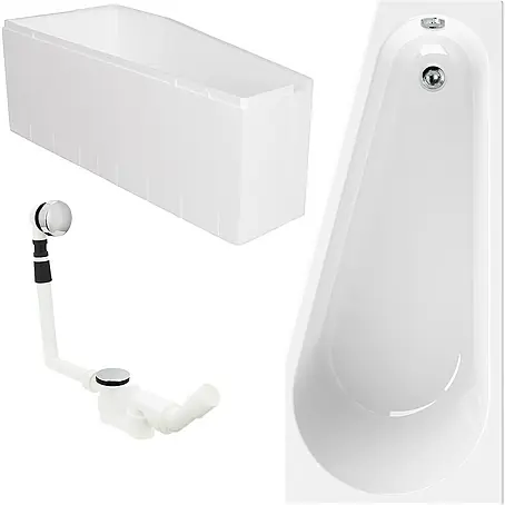 Calmwaters  Raumsparbadewanne Essential Small