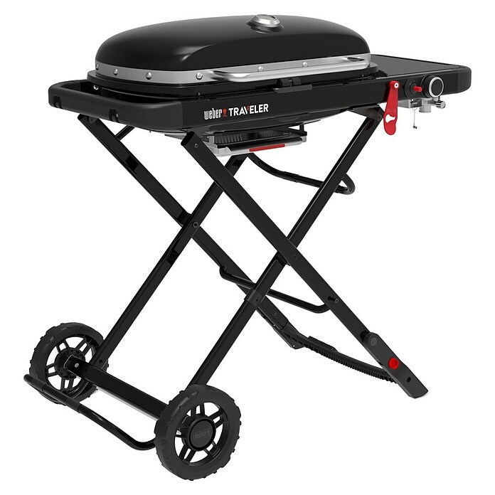 Weber Gasgrill Traveler (Grillfläche (B x T): 63 x 34 cm, 3,8 kW, Anzahl Brenner: 1 Stk.) | BAUHAUS