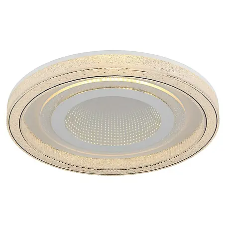 Globo LED-Deckenleuchte rund mit Tunneleffekt Alsuna