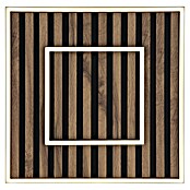 Globo LED stropna svjetiljka Woody  (D x Š x V: 450 x 450 x 60 mm, 36 W, Topla bijela) | BAUHAUS