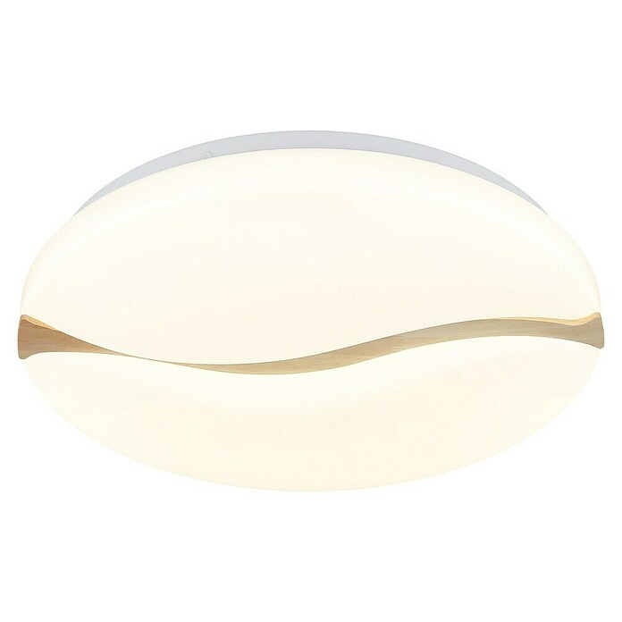 Globo Okrugla stropna LED svjetiljka Leticia  (24 W, Ø x V: 390 x 80 mm) | BAUHAUS