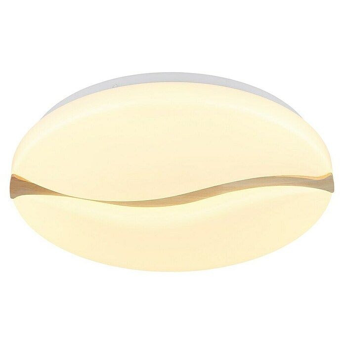 Globo Okrugla stropna LED svjetiljka Leticia  (24 W, Ø x V: 390 x 80 mm) | BAUHAUS