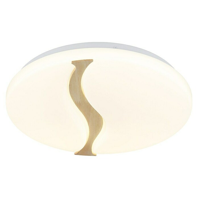 Globo Okrugla stropna LED svjetiljka Leticia  (24 W, Ø x V: 390 x 80 mm) | BAUHAUS