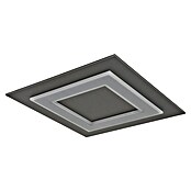 Globo LED-Deckenleuchte Jayden (L x B x H: 480 x 480 x 46 mm, quadratisch, Warmweiß, 40 W, Anthrazit) | BAUHAUS