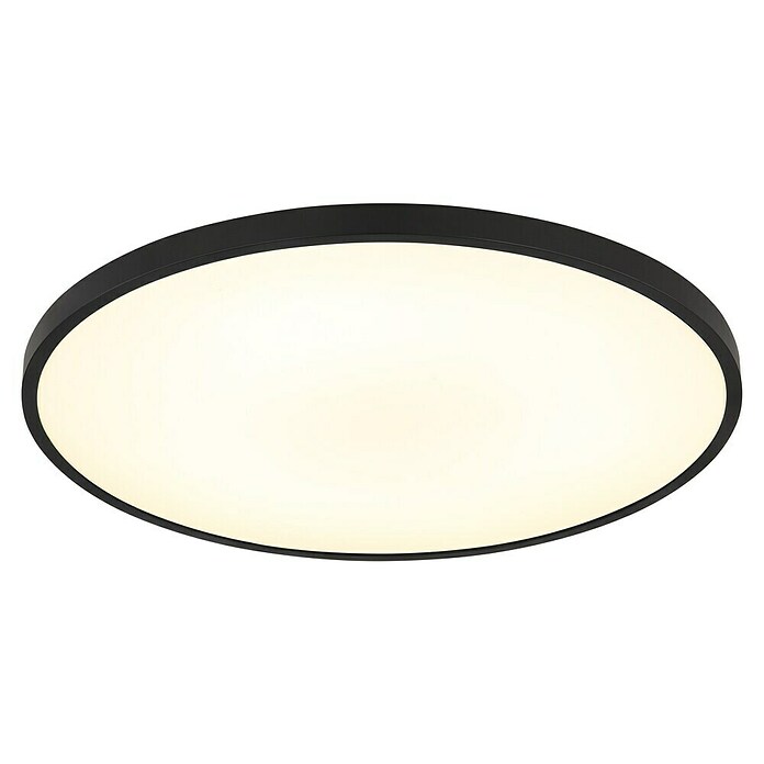Globo LED-Deckenleuchte rund Nielsen (Schwarz/Matt) | BAUHAUS