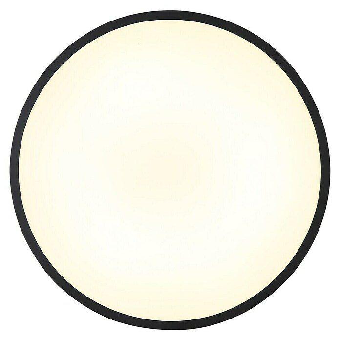 Globo LED-Deckenleuchte rund Nielsen (Schwarz/Matt) | BAUHAUS