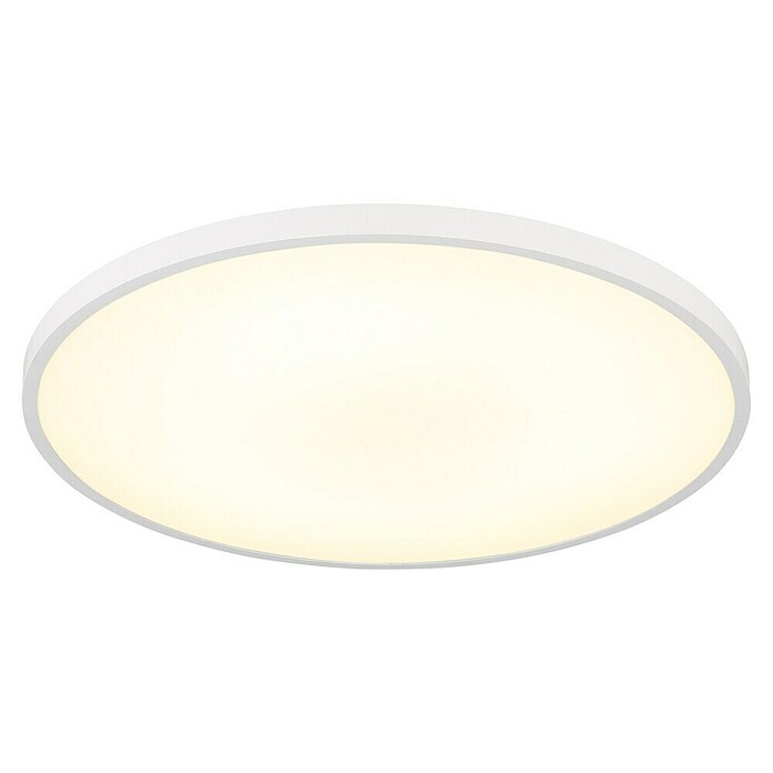 Globo LED-Deckenleuchte rund Nielsen (Ø x H: 400 x 40 mm, Weiß/Matt) | BAUHAUS