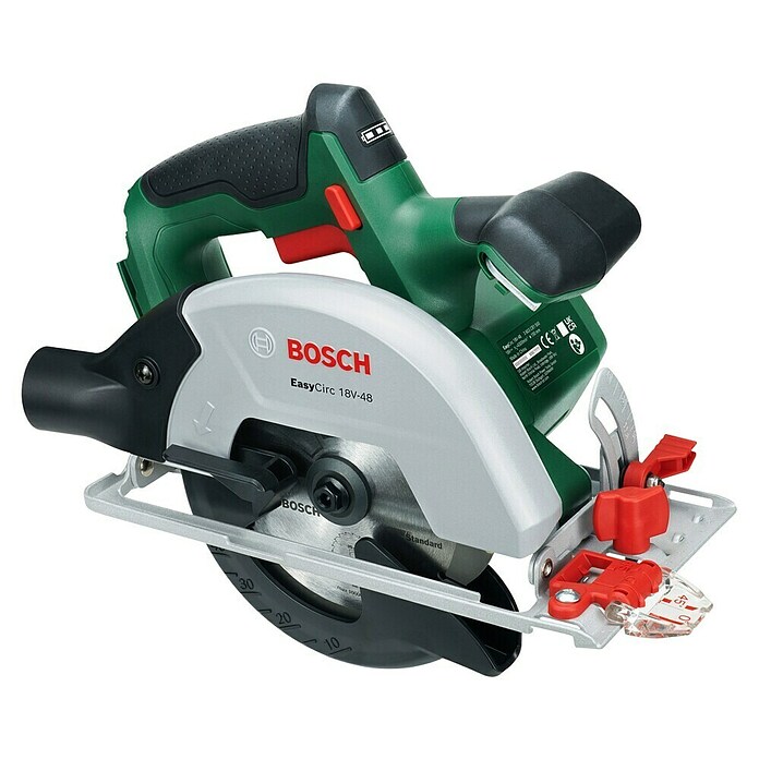 Bosch Power for All 18V Sierra circular de batería EasyCirc 48 (18 V, Sin batería, Diámetro hoja de sierra: 150 mm, 4.200 r.p.m.) | BAUHAUS