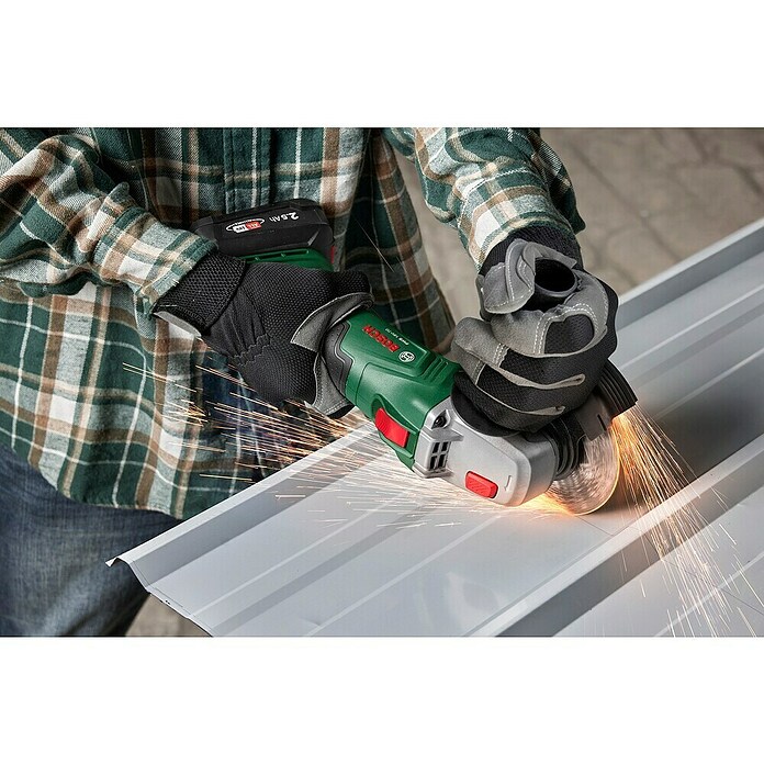Bosch Power for All 18V Akku-Winkelschleifer PWS 18V-70 (Ohne Akku, Durchmesser Scheibe: 125 mm) | BAUHAUS