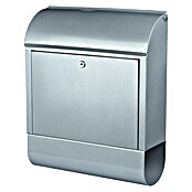 Burg-Wächter Stenski poštni nabiralnik  (Do x Š x V: 12,5 x 38 x 46 cm, Srebrna, Jeklo, Predal za časopise) | 1347 - Briefkästen/Zeitungsboxen Metall | AAHE - Briefkästen/Zeitungsboxen | AAH - Sicherheit | AA - Eisenwaren | A - Eisenwaren | BAUHAUS