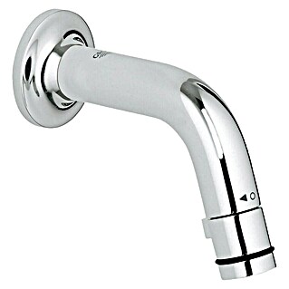 Grohe Grifo de lavabo (Montaje en la pared, Cromo, Brillante, Profundidad del grifo: 106 mm)