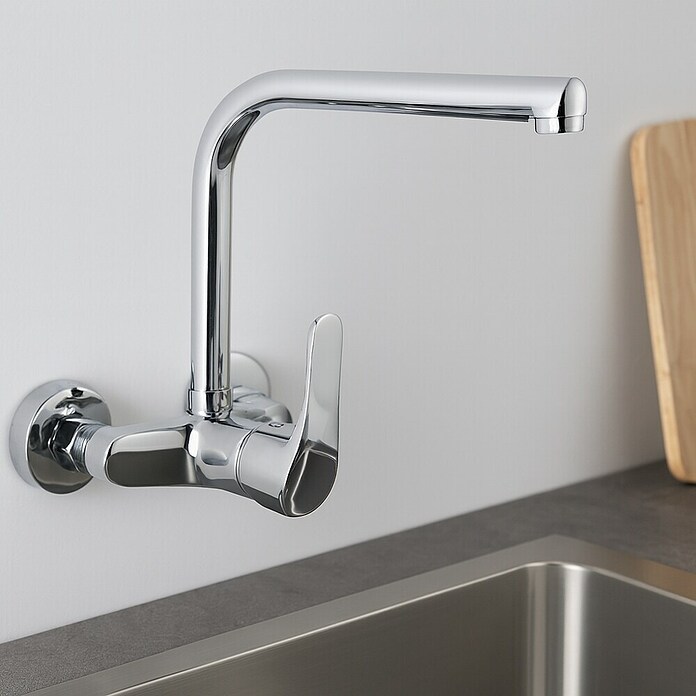 Cocina Bimando Grifo Cocina Pared 11 Cm CaÃ±o Alto Universal De