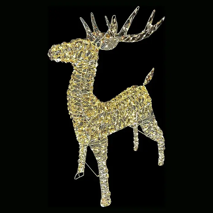 LED-Weihnachtsdekofigur Rentier