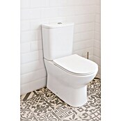 Camargue Pack de WC Malta (Sin borde de descarga, Salida WC: Horizontal, Blanco) | BAUHAUS
