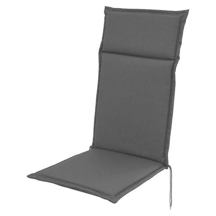 Sunfun Esdo Sitzauflage (Hochlehner, L x B x H: 121 x 47 x 4,5 cm, Polyester, Grau) | BAUHAUS