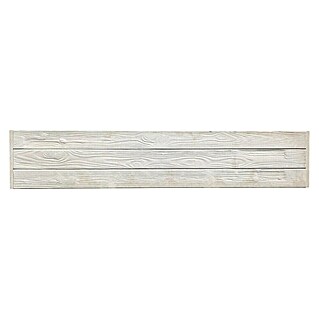 Beckers Betonzaun Zaunelement Standard Prestige Motiv (200 x 38,5 cm, Beton, Betongrau)