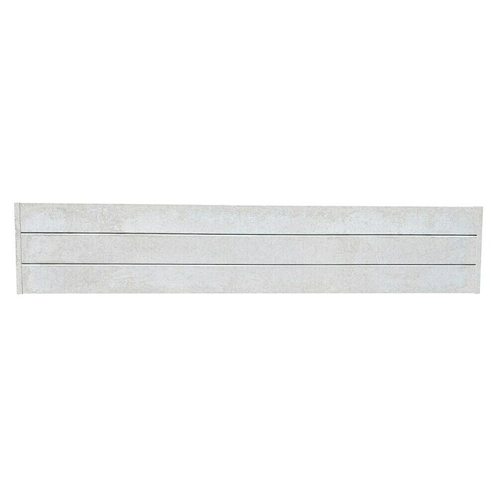 Beckers Betonzaun Zaunelement Standard Prestige Glatt (200 x 38,5 cm, Beton, Betongrau) | BAUHAUS