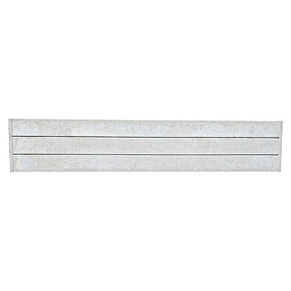 Beckers Betonzaun Zaunelement Standard Prestige Glatt (200 x 38,5 cm, Beton, Betongrau)