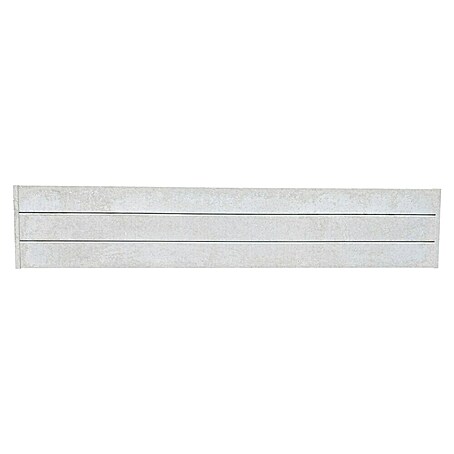 Beckers Betonzaun Zaunelement Standard Prestige Glatt (200 x 38,5 cm, Beton, Betongrau)