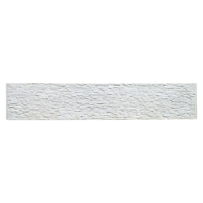 Beckers Betonzaun Zaunelement Standard Rockstone Motiv (200 x 38,5 cm, Beton, Betongrau) | BAUHAUS