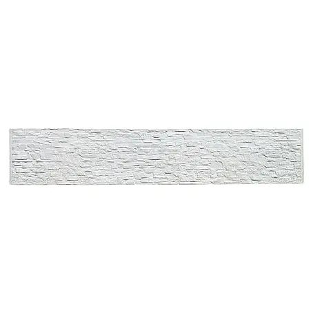 Beckers Betonzaun  Zaunelement Standard Rockstone Motiv