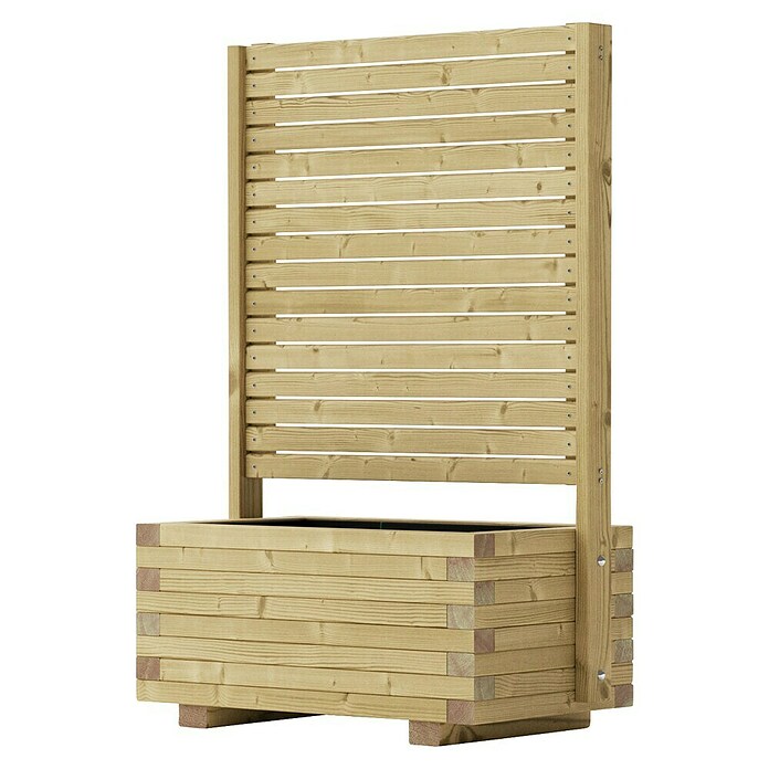 Profilholz Riva (L x B x H: 86 x 35 x 32 cm, Holz, Imprägniert) | BAUHAUS