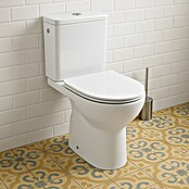 Camargue Pack de WC Viena (Sin borde de descarga, Salida dual, Blanco) | BAUHAUS