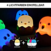 MegaLight LED-Nachtlicht Eggy Mystery Light Box (0,2 W, L x B x H: 45 x 45 x 50 mm, RGBW, Gesamtstückzahl: 1 Stk.) | BAUHAUS