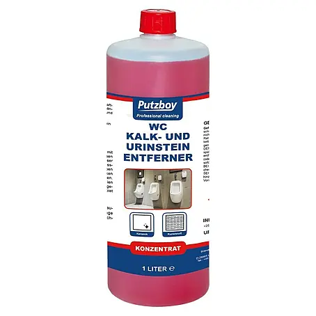 Poliboy  Urin- & Kalksteinentferner Putzboy WC Kalk- und Urinsteinentferner Konzentrat