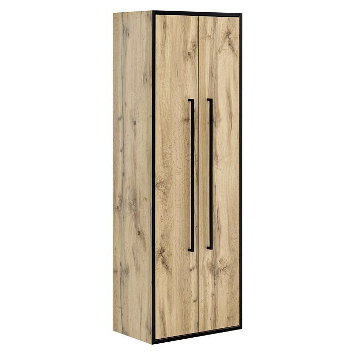 Schildmeyer Max Highboard (46 x 30 x 140 cm, Eiche Nachbildung)