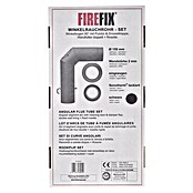 Firefix Kaminrohr-Set (Durchmesser: 150 mm, Mit Drosselklappe, Schwarz) | BAUHAUS