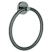 Grohe Essentials Handtuchring (Hard Graphite, Glänzend)