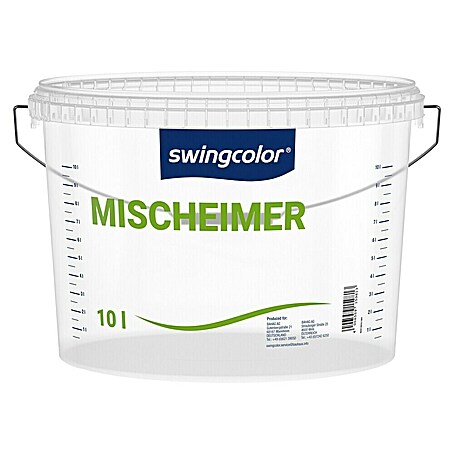 swingcolor Leer-Mischeimer (Oval, 10 l)