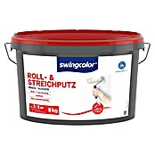 swingcolor Dekoputz Roll- & Streichputz (Weiß, Körnung: 1 mm, 8 kg, Konservierungsmittelfrei) | BAUHAUS